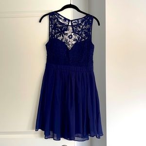 Navy Blue Wedding Guest Dress